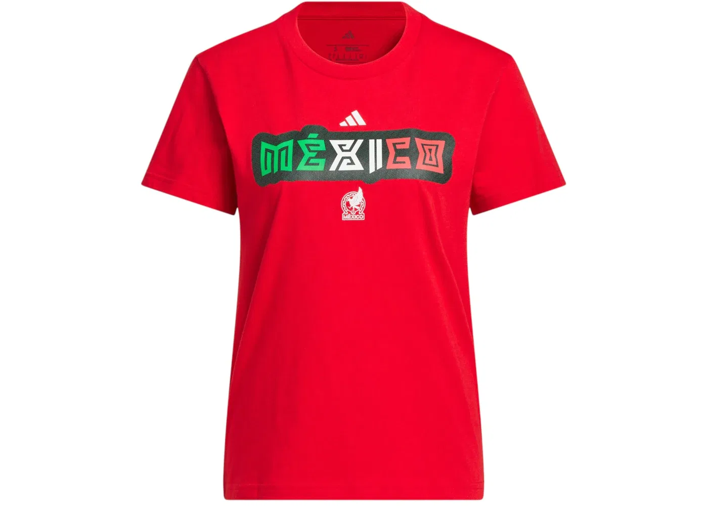Женская футболка с принтом Adidas Tee, Better Scarlet