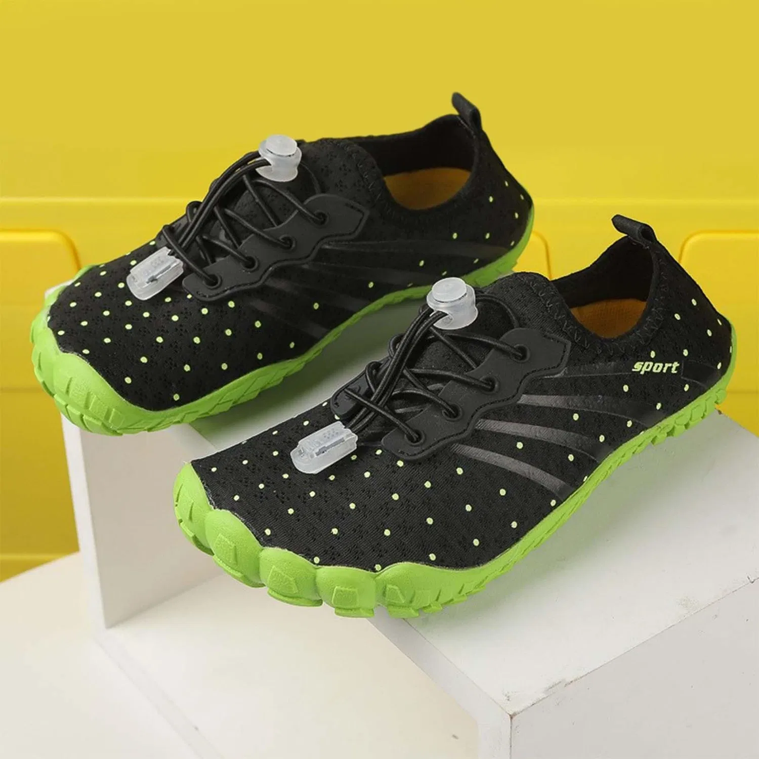 Детские кроссовки для девочек с принтом Barefoot Shoes for Children Wide Plant Shoes for Rocks Sneakers Canvas Girl 25 Summer 36 Sea Girl 27 Mountain 23 Women's XS in Gymnastics Children 30 28 Spring The Rock Sandals, Black — фото 2