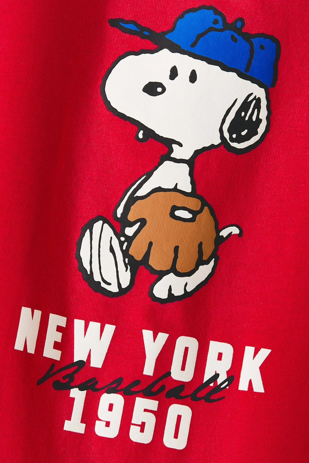 Футболка оверсайз с принтом H&M, Rot/Snoopy — фото 2