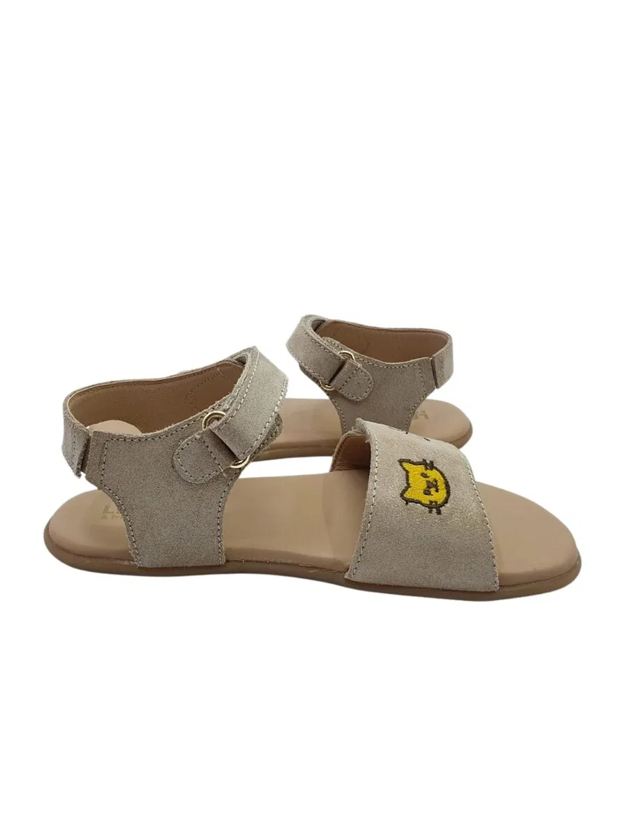 Сандалии 'LIO&friends - Kindersandale - Madchen - Barfußsandale - beige' цвета бежевый — фото 2