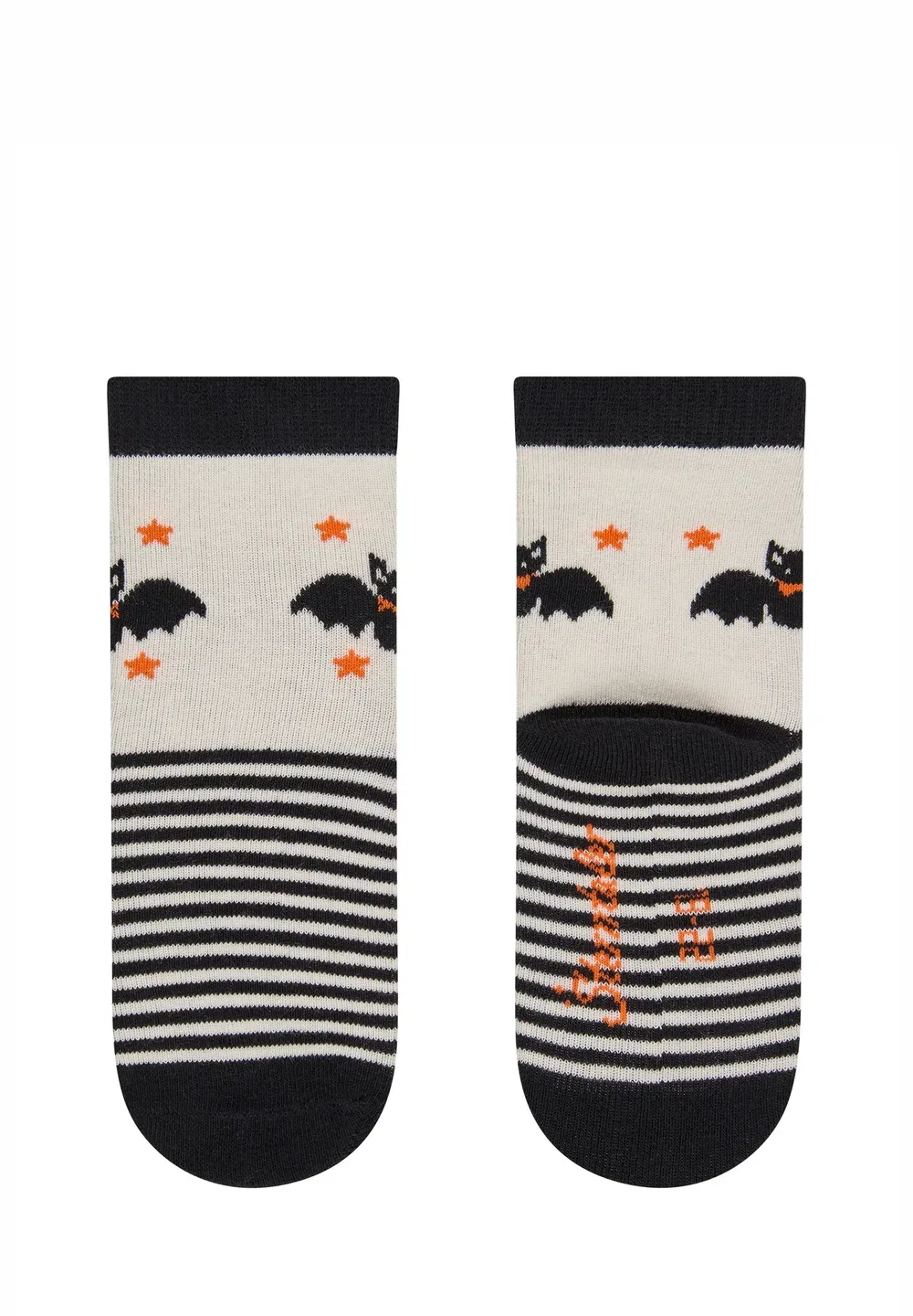 Socken 2er Pack fledermaus und geist mit elastischem bündchen унисекс - носки Sterntaler, Cremeweiss — фото 2