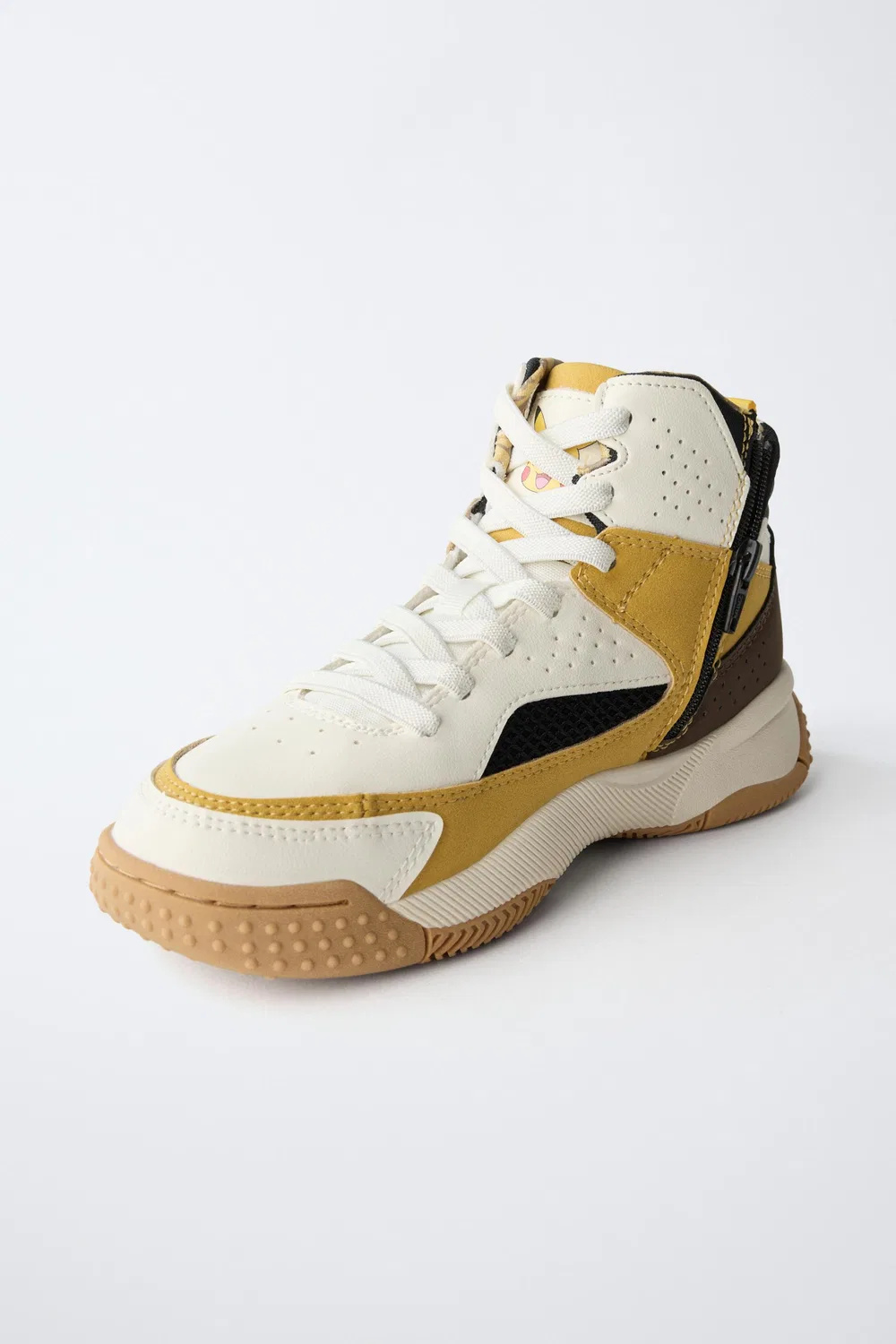 Кроссовки PIKACHUPOKÉMON HIGH-TOP ZARA, Mustard — фото 3