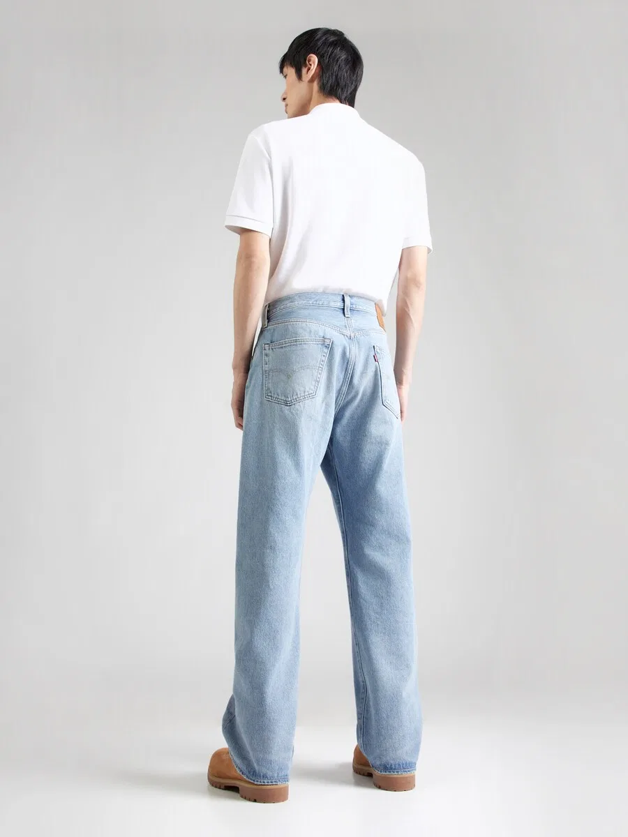 Джинсы LEVI'S свободного кроя '501 LOOSE' синего цвета — фото 4