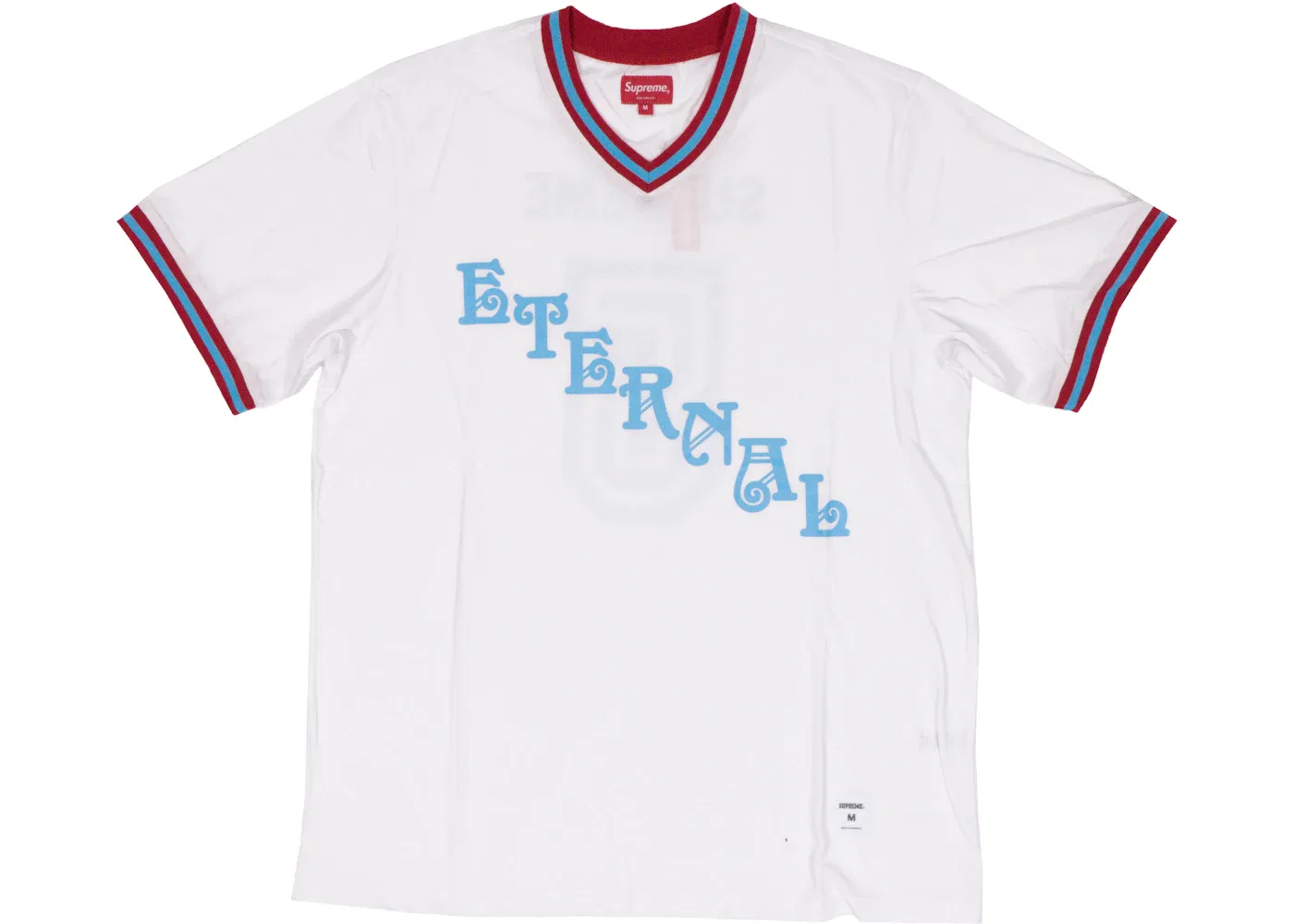 Мужская футболка-джерси с принтом Eternal Practice Jersey Supreme, белый