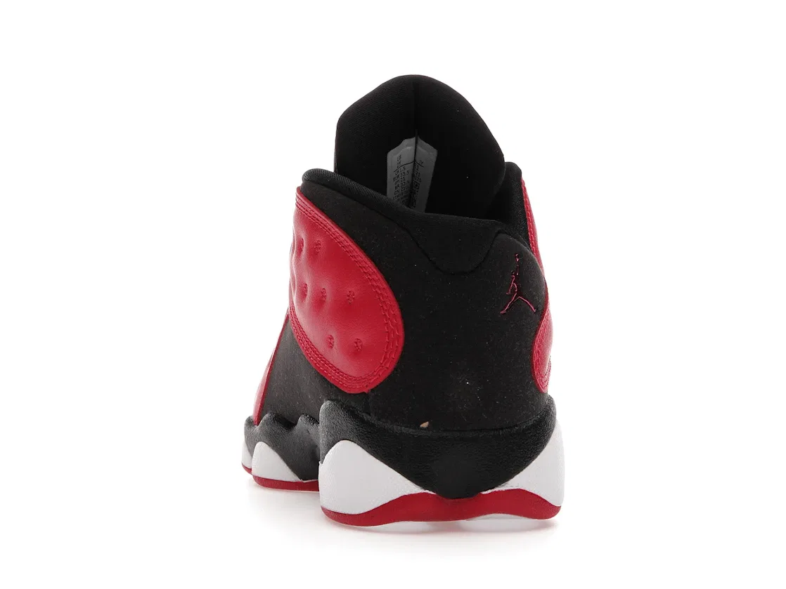 Детские кроссовки с низким верхом Jordan 13 Retro Low, Black / Very Berry-White — фото 4