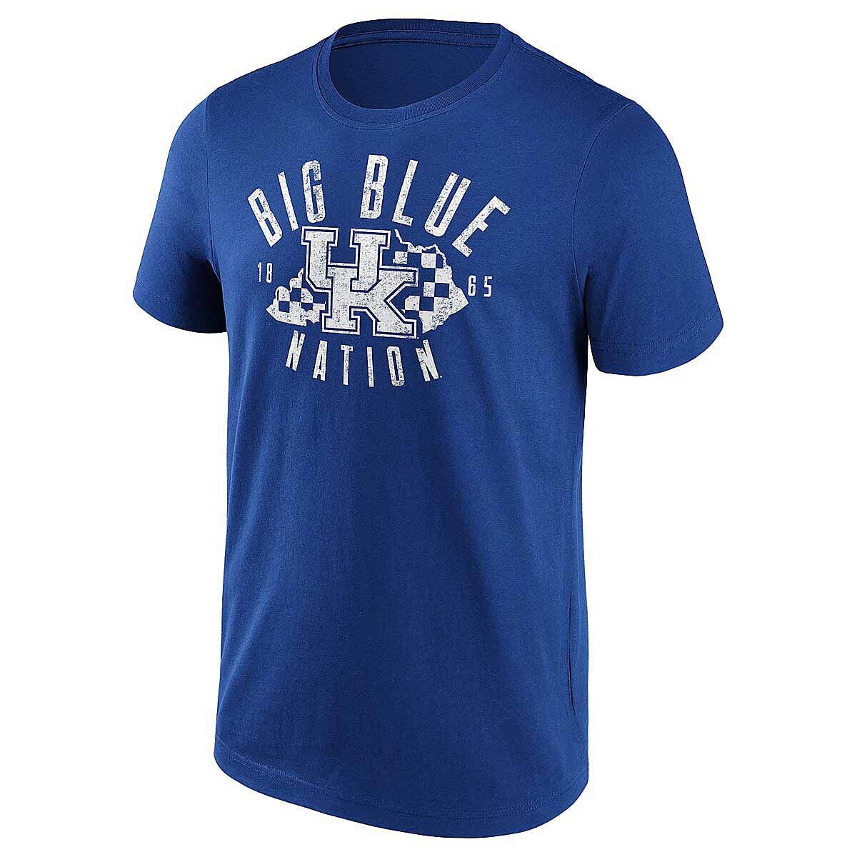

Футболка с рисунком NCAA Kentucky Wildcats Fanatics, синий