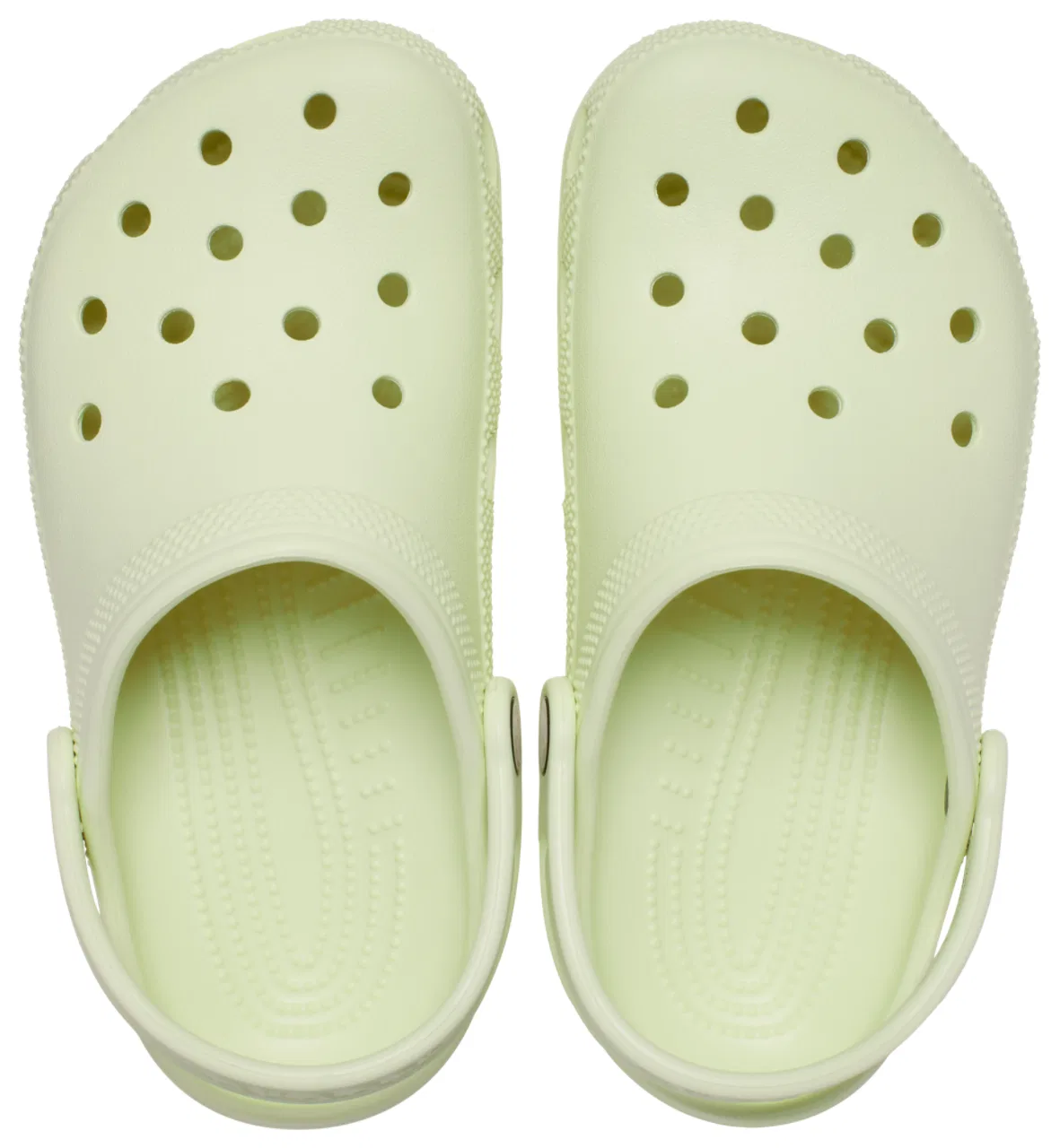 Детские сабо Classic Crocs, цвет Frothy Green/Green — фото 3
