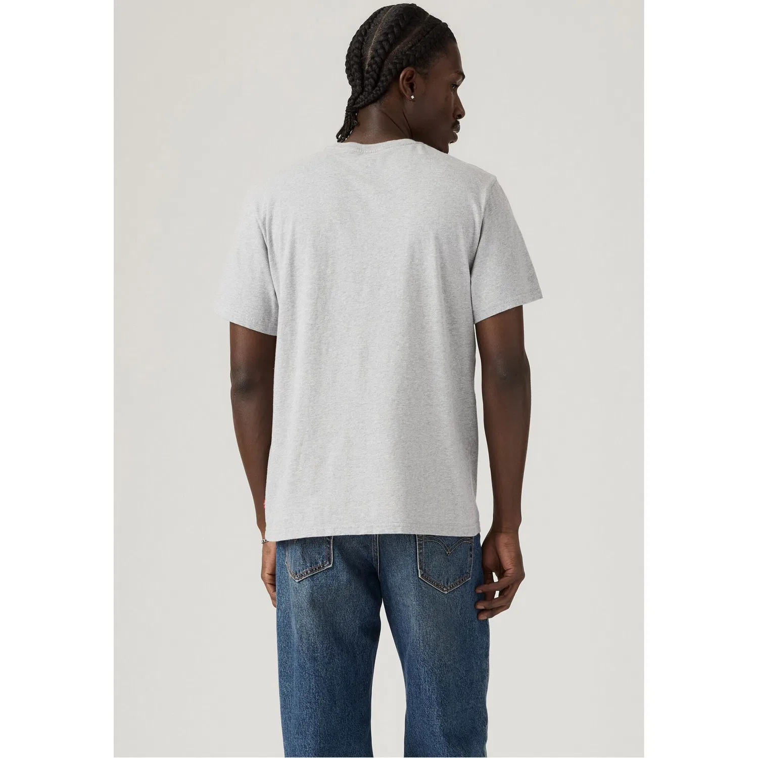 Мужская хлопковая джерси футболка свободного кроя Levi's, Western Wind Eagle M — фото 3
