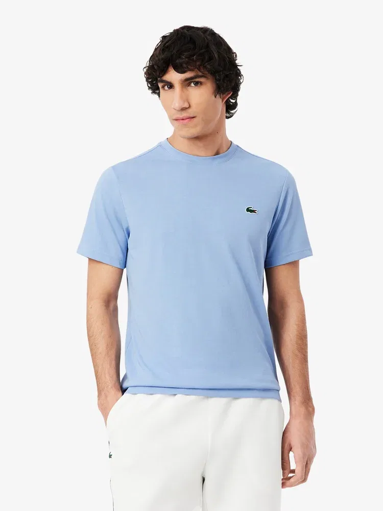 Футболка с коротким рукавом Daniil Medvedev LACOSTE, Sky Blue
