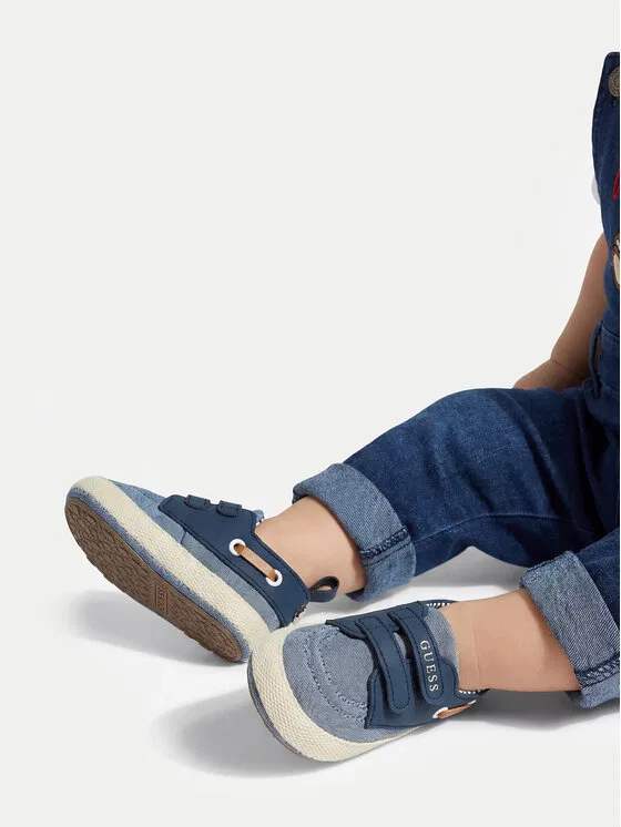 Полуботинки Guess, синий
