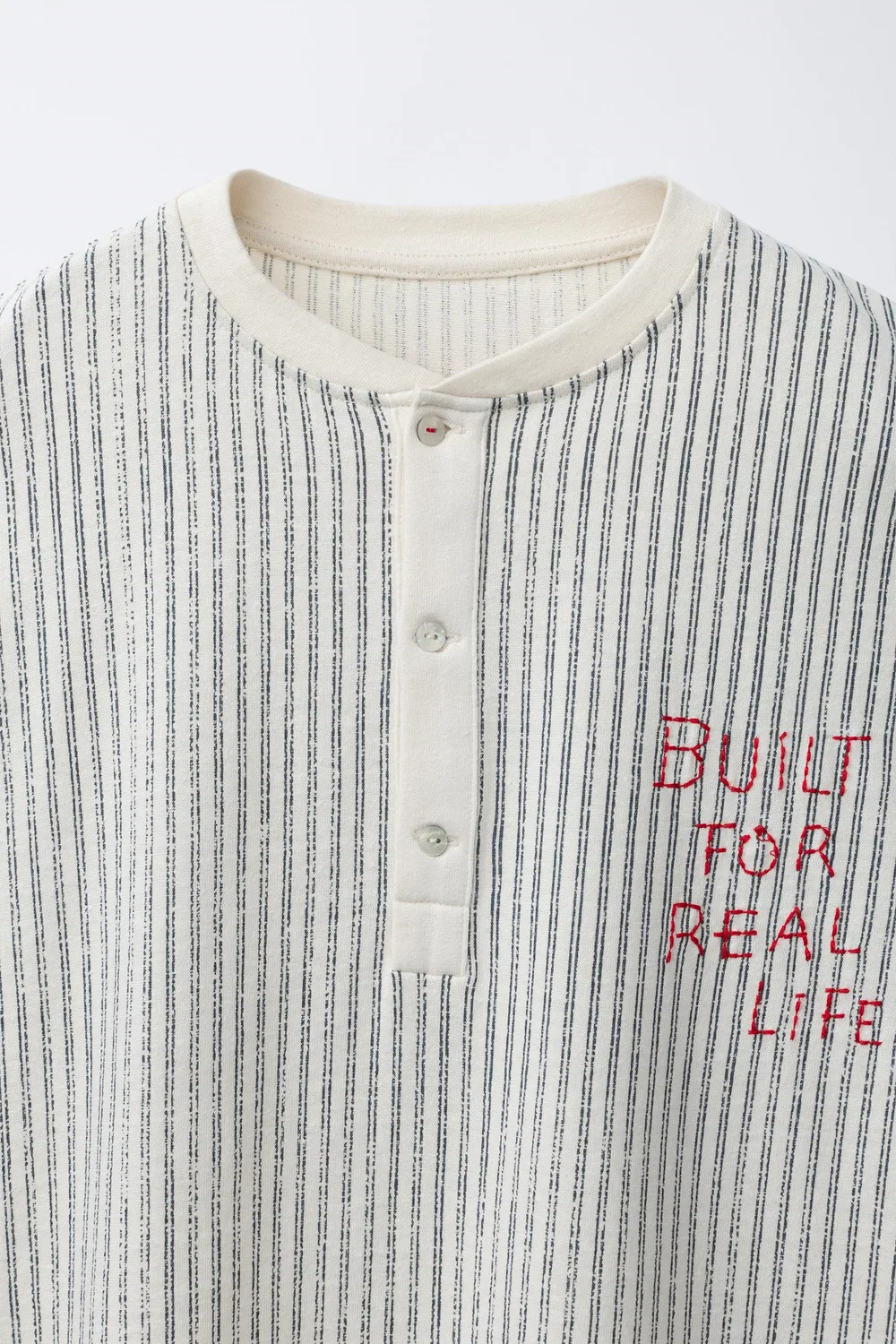 Полосатая футболка с этикеткой ZARA, Striped — фото 3