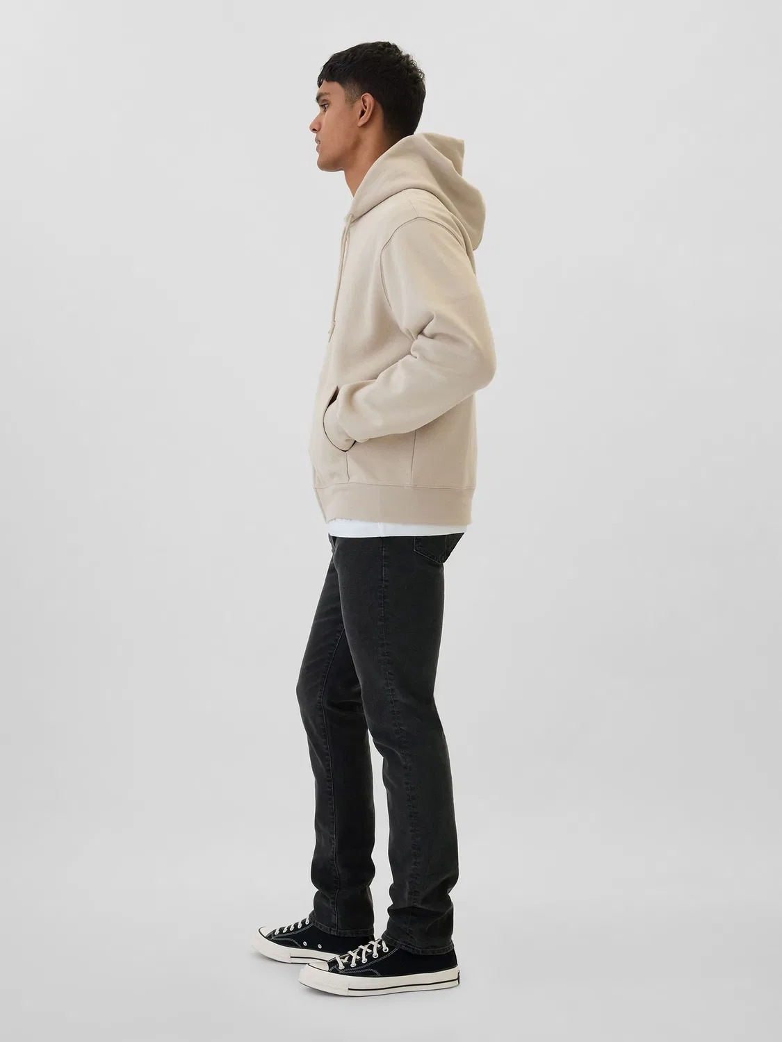 Джинсы Slim Fit Gap Black — фото 3