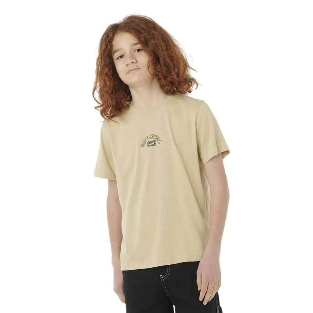 Футболка с коротким рукавом Tropic Daze Art Rip Curl, бежевый