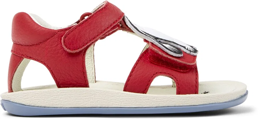 Сандалии CAMPER 'Bicho FW Twins' красного цвета — фото 2