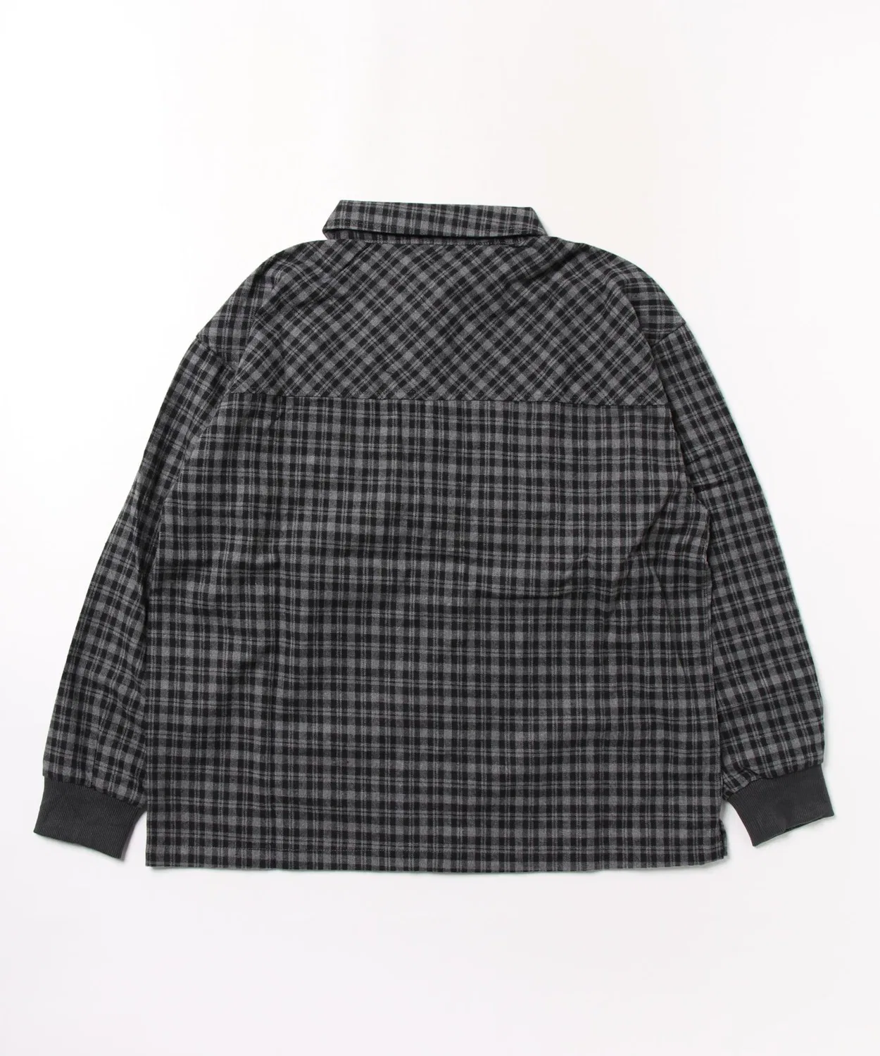 Детская рубашка с длинным рукавомв клетку Happy Outdoor Shirt KRIFF MAYER Kid's Collection, Charcoal — фото 2