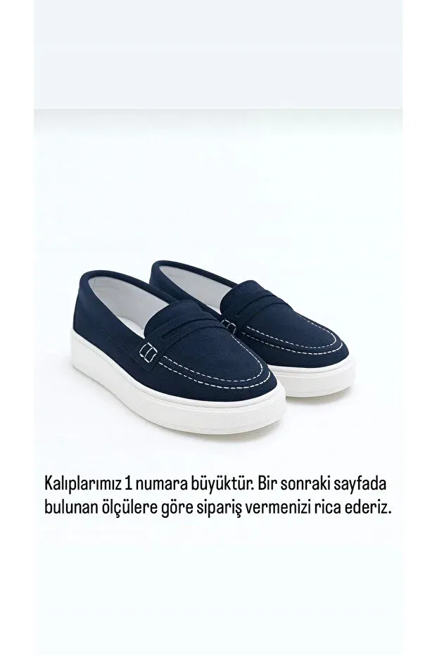 Детские лоферы для девочек с ортопедической стелькой Besteps, Navy Blue