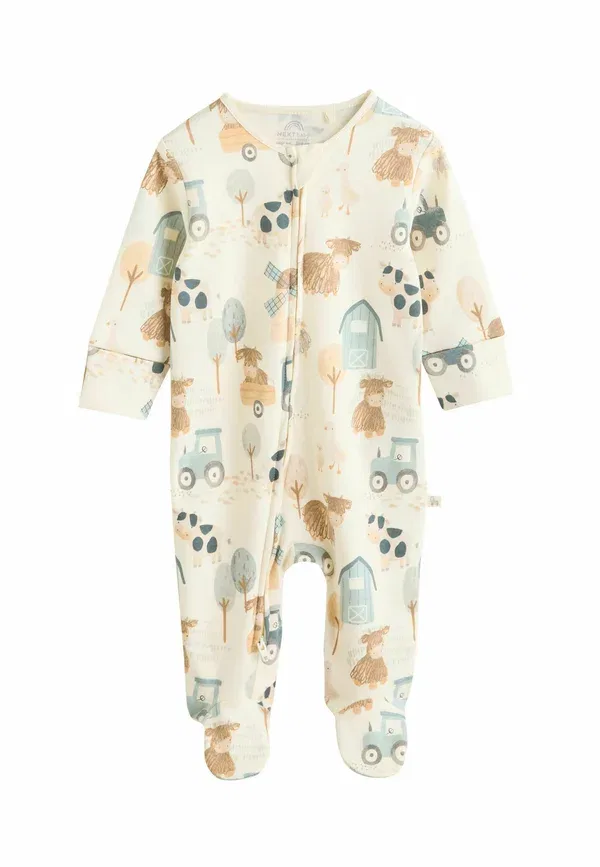 Комплект из 4 ползунков с принтом Animals Baby Hamish Sleepsuits Next, Minerals — фото 4