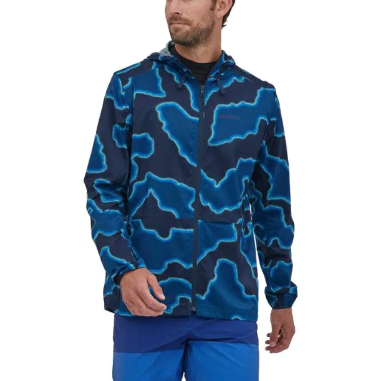 Мужская куртка для защиты от солнца Black Patagonia — фото 4