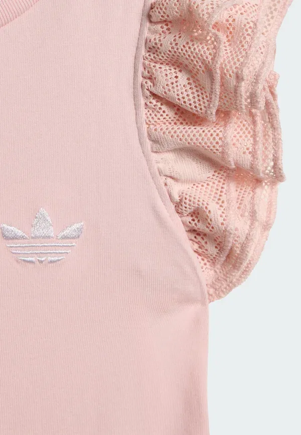 Комплект футболок - топ Adidas Originals, розовый — фото 4