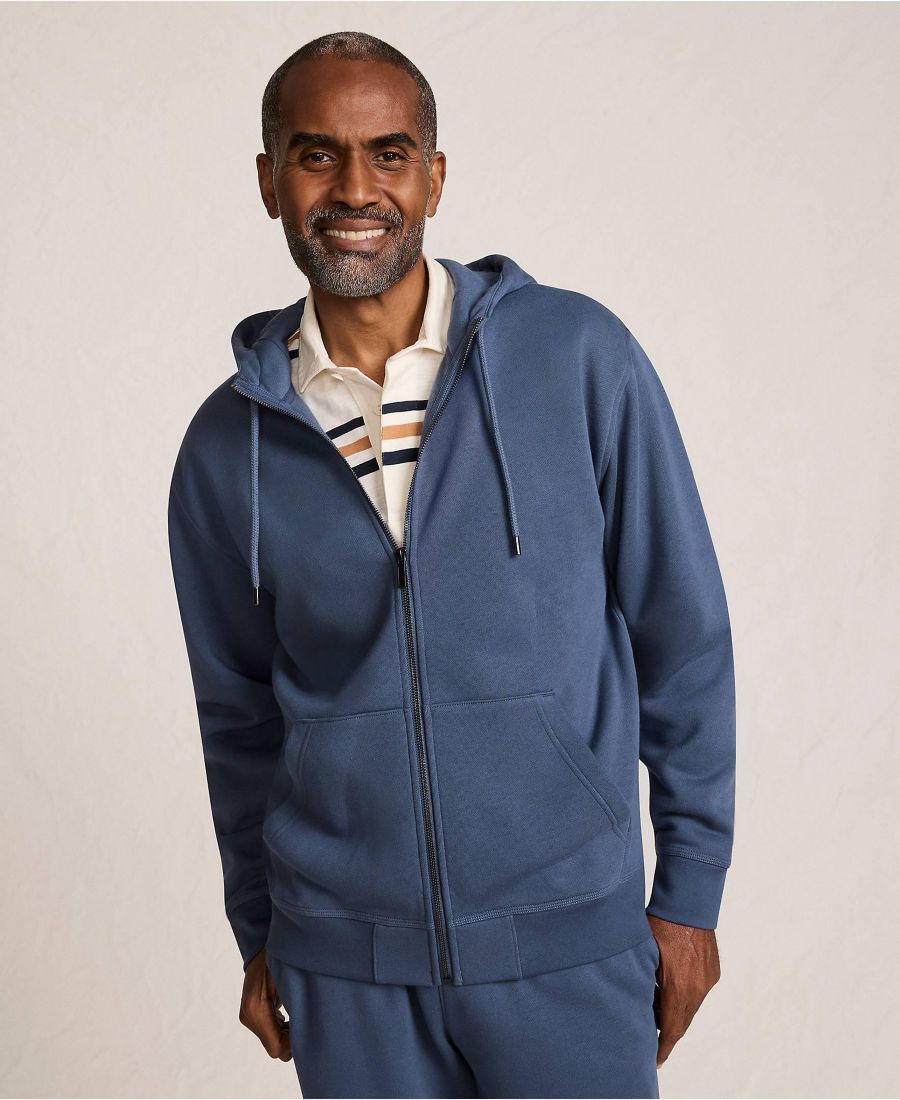 

Мужская толстовка с длинным рукавом RainDefense Serious Sweats на молнии Lands' End, Nightfall blue, Синий, Мужская толстовка с длинным рукавом RainDefense Serious Sweats на молнии Lands' End, Nightfall blue