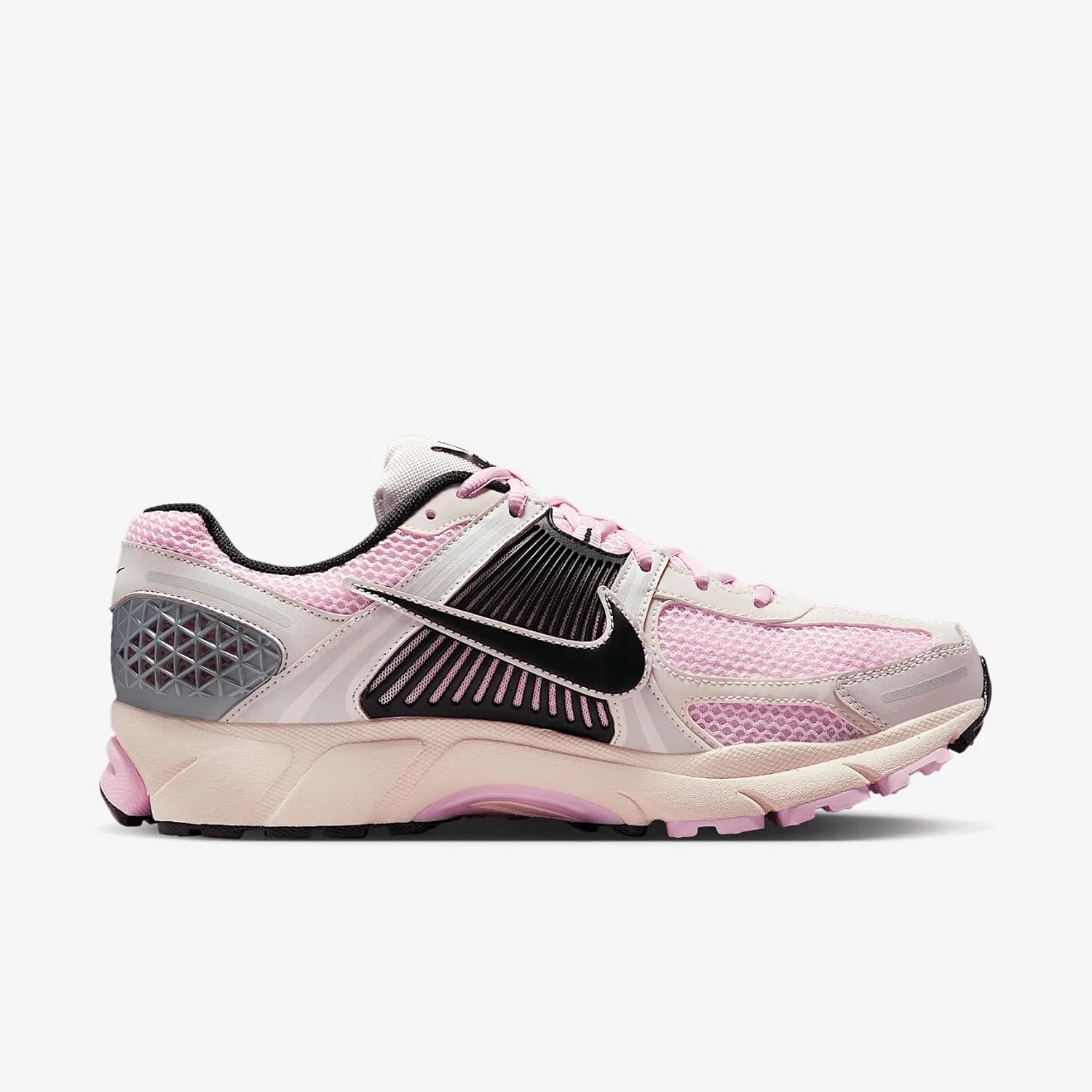 Кроссовки Nike Zoom Vomero 5 мужские, Pink Foam/Phantom/Metallic Platinum/Black — фото 3