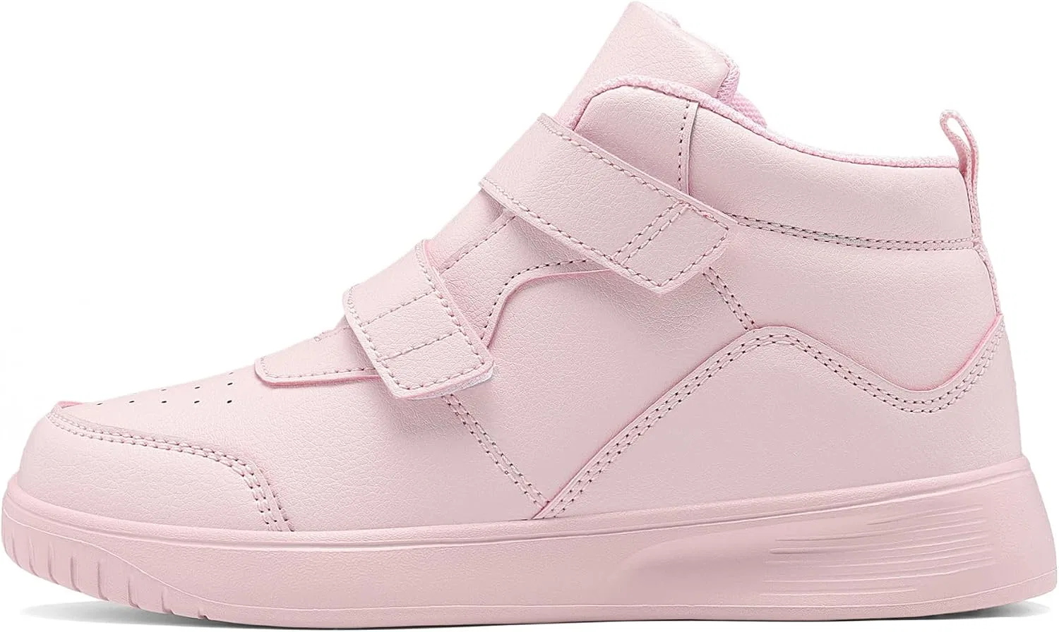 Детские кроссовки для мальчиков с высоким верхом YEESANFUL, Pink — фото 4