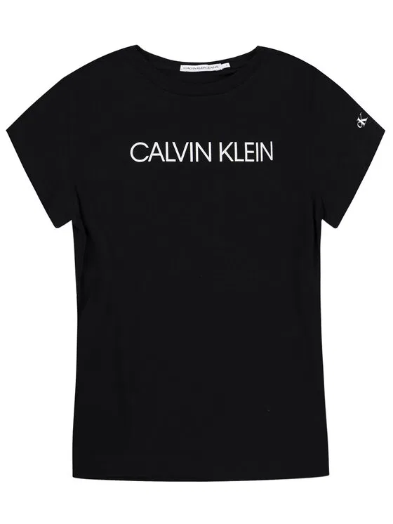 Футболка slim fit Institutional Calvin Klein Jeans, черный