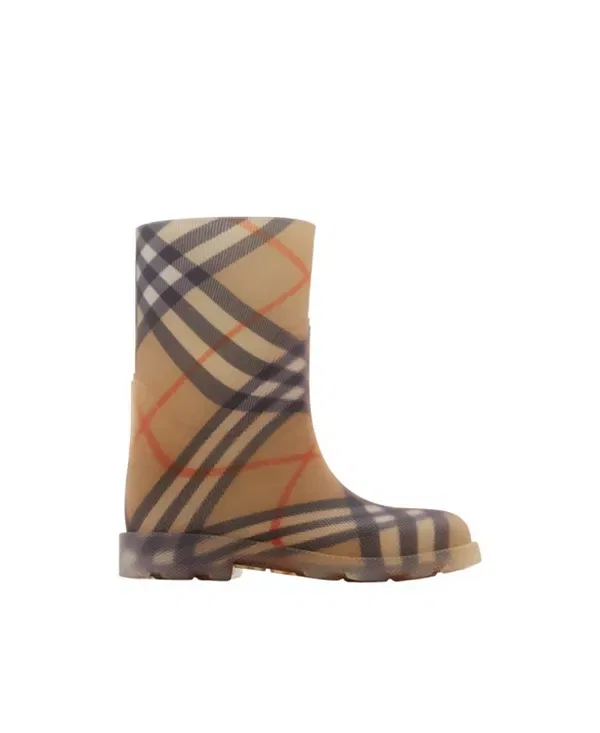 Детские сапоги для девочки резиновые Burberry Classics Sand Beige, Sand Beige