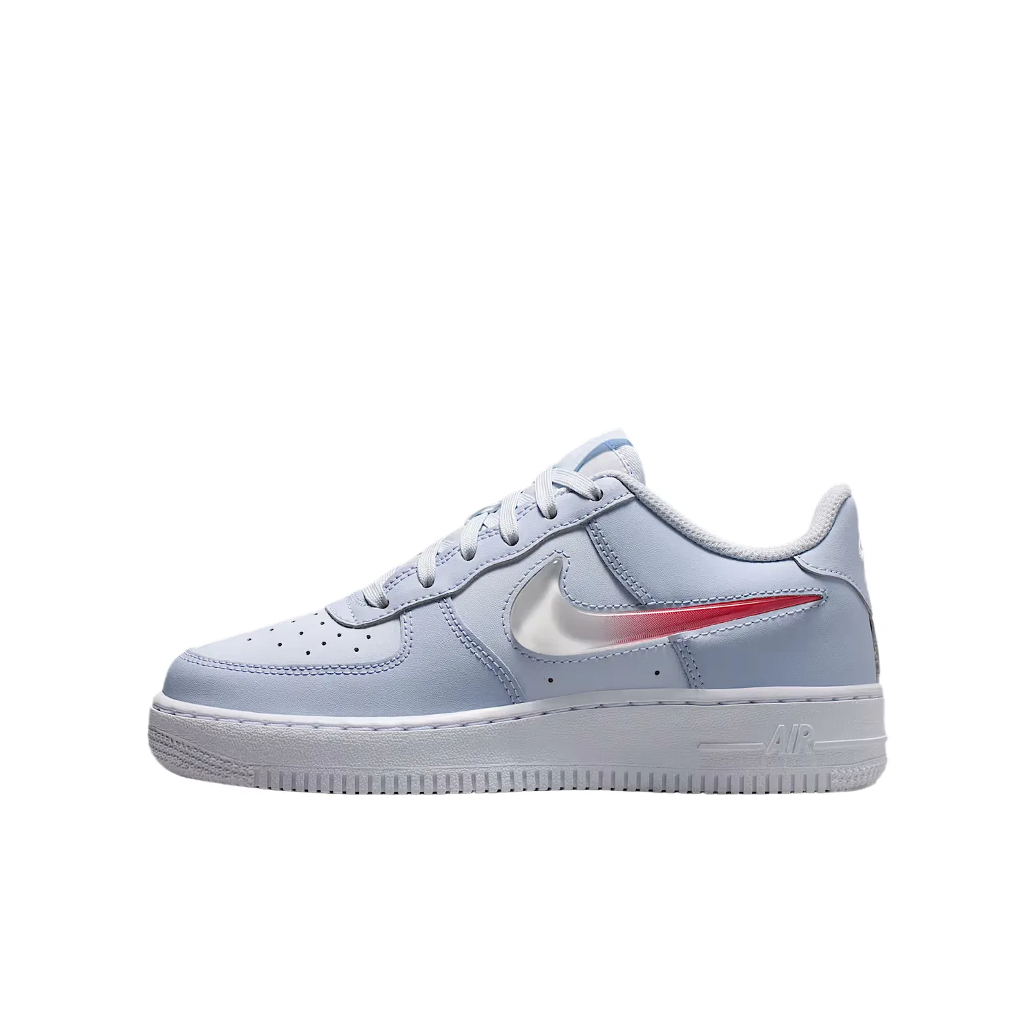Кроссовки для скейтбординга Air Force 1, Nike, Soccer Gray/Phantom/White/Tropical Pink