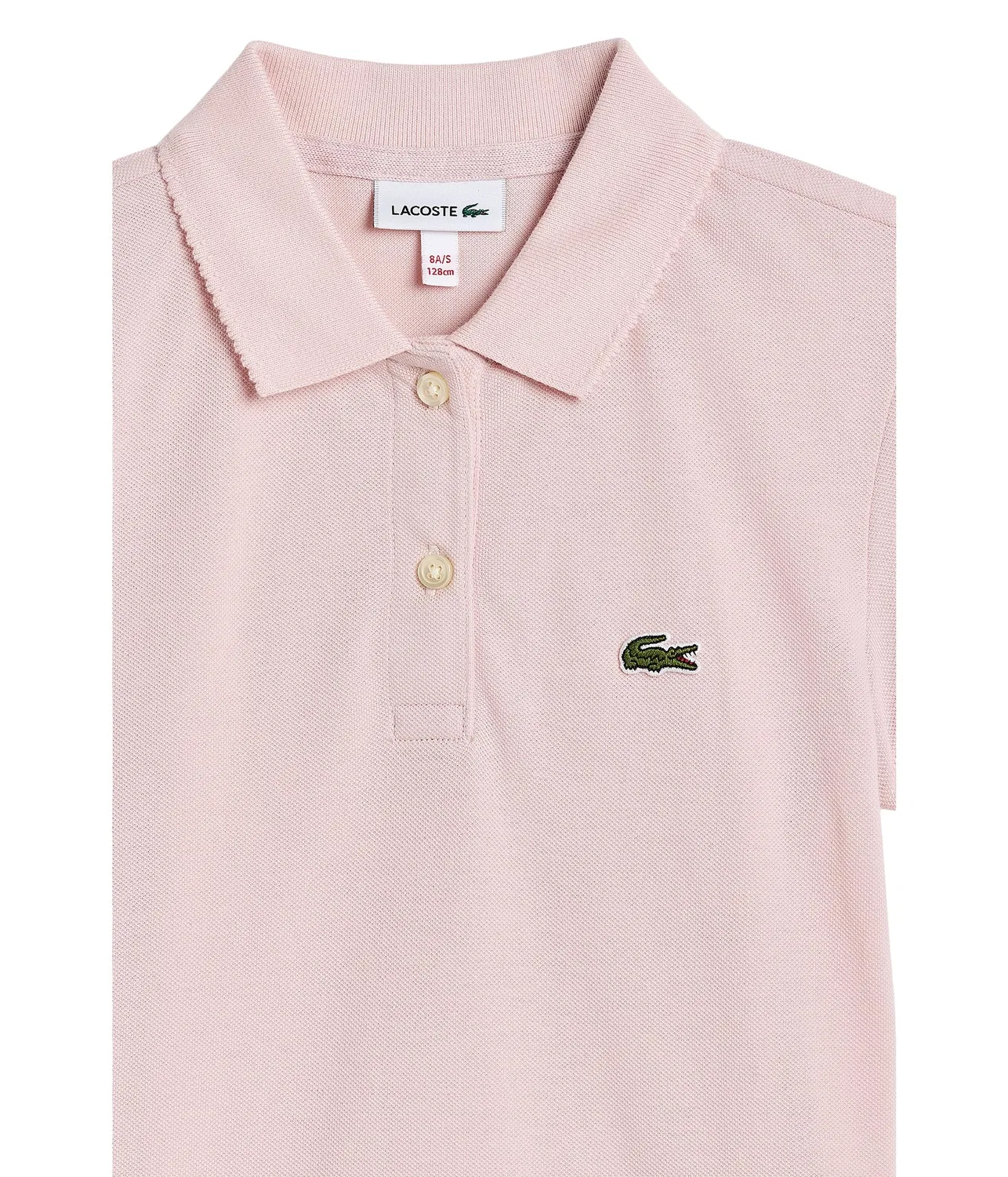 Поло с воротником-стойкой (для детей постарше) Lacoste Kids, Nidus — фото 3