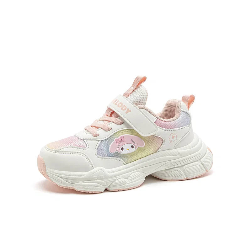 Детские кроссовки для бега Hello Kitty Kids' Running Shoes Sanrio, Silver-Kuromi — фото 4