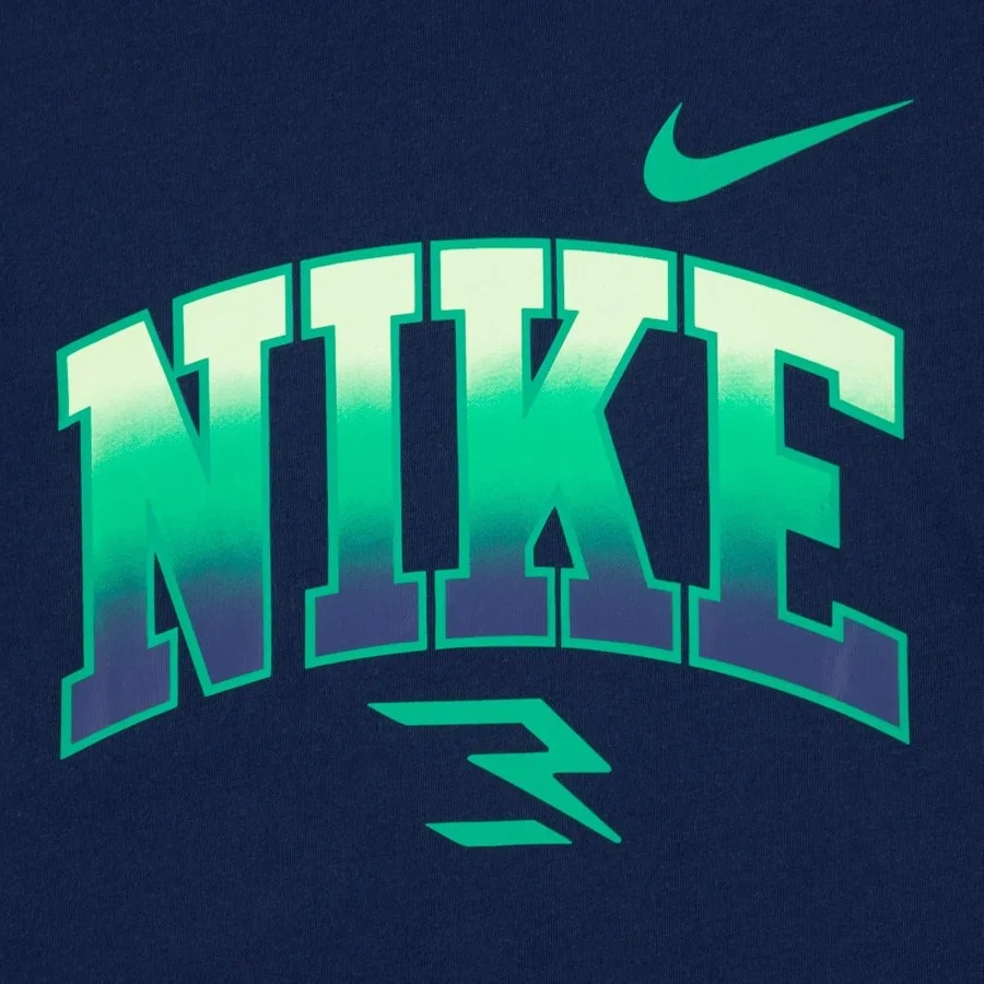 Детская футболка с длинным рукавом Nike RWB Gradient Collegiate Shirt, Темно-синий — фото 2