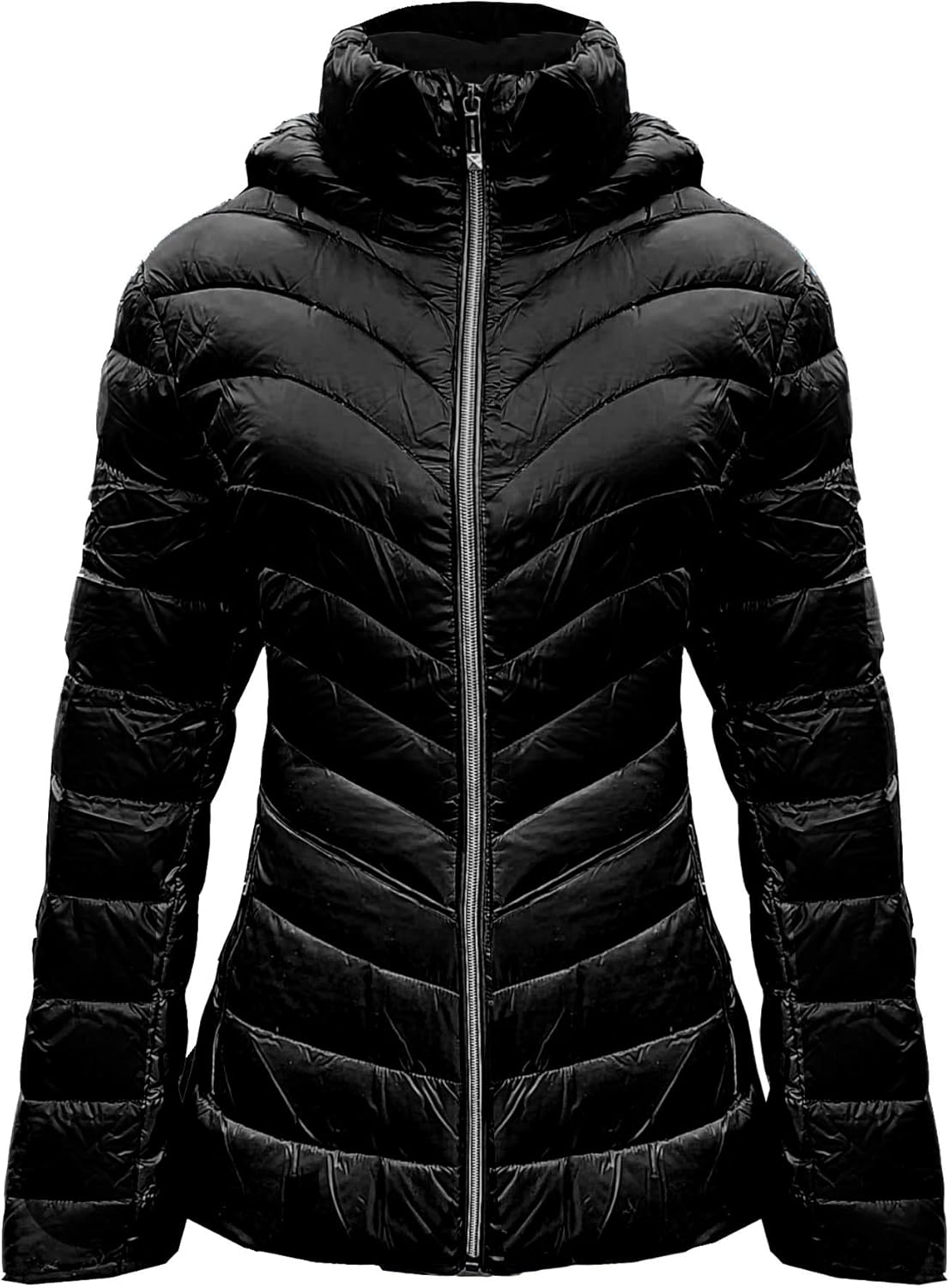 

Женская куртка Michael Michael Kors Down Chevron Packable, черная