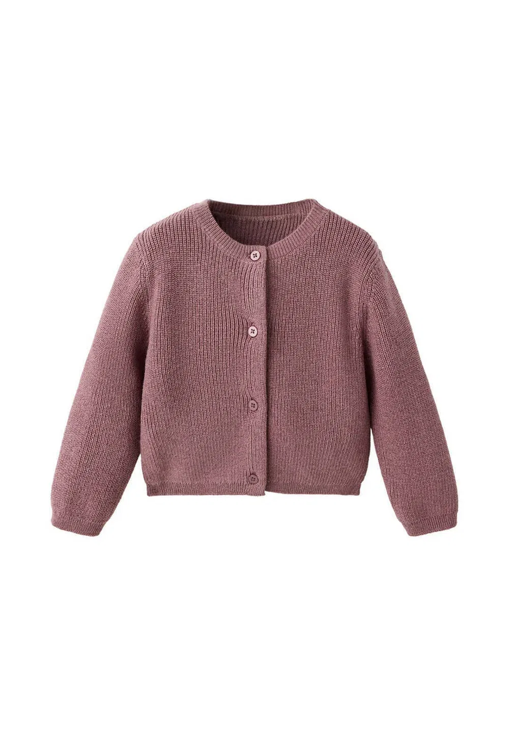Детский кардиган Mango Kids, Bordeaux