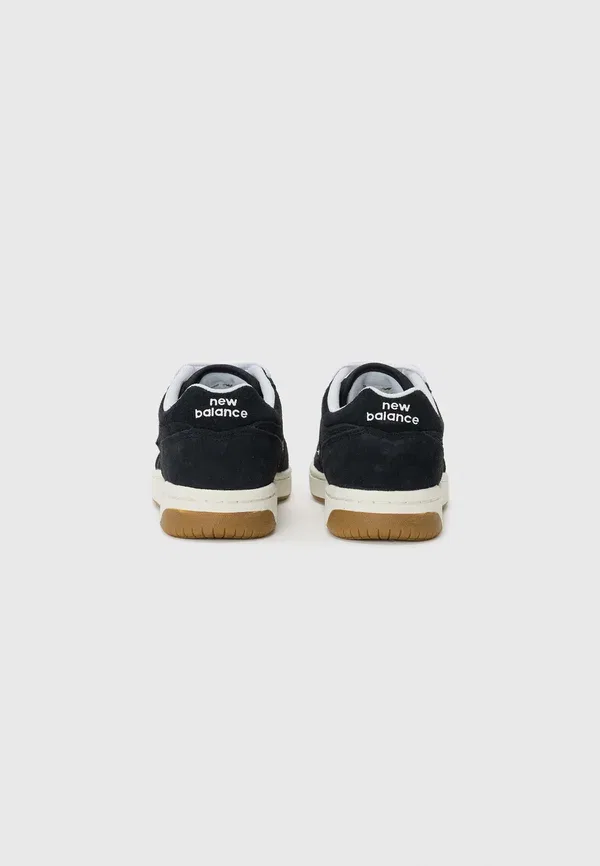 Кроссовки из кожи и искусственной кожи 480 New Balance, черный — фото 3