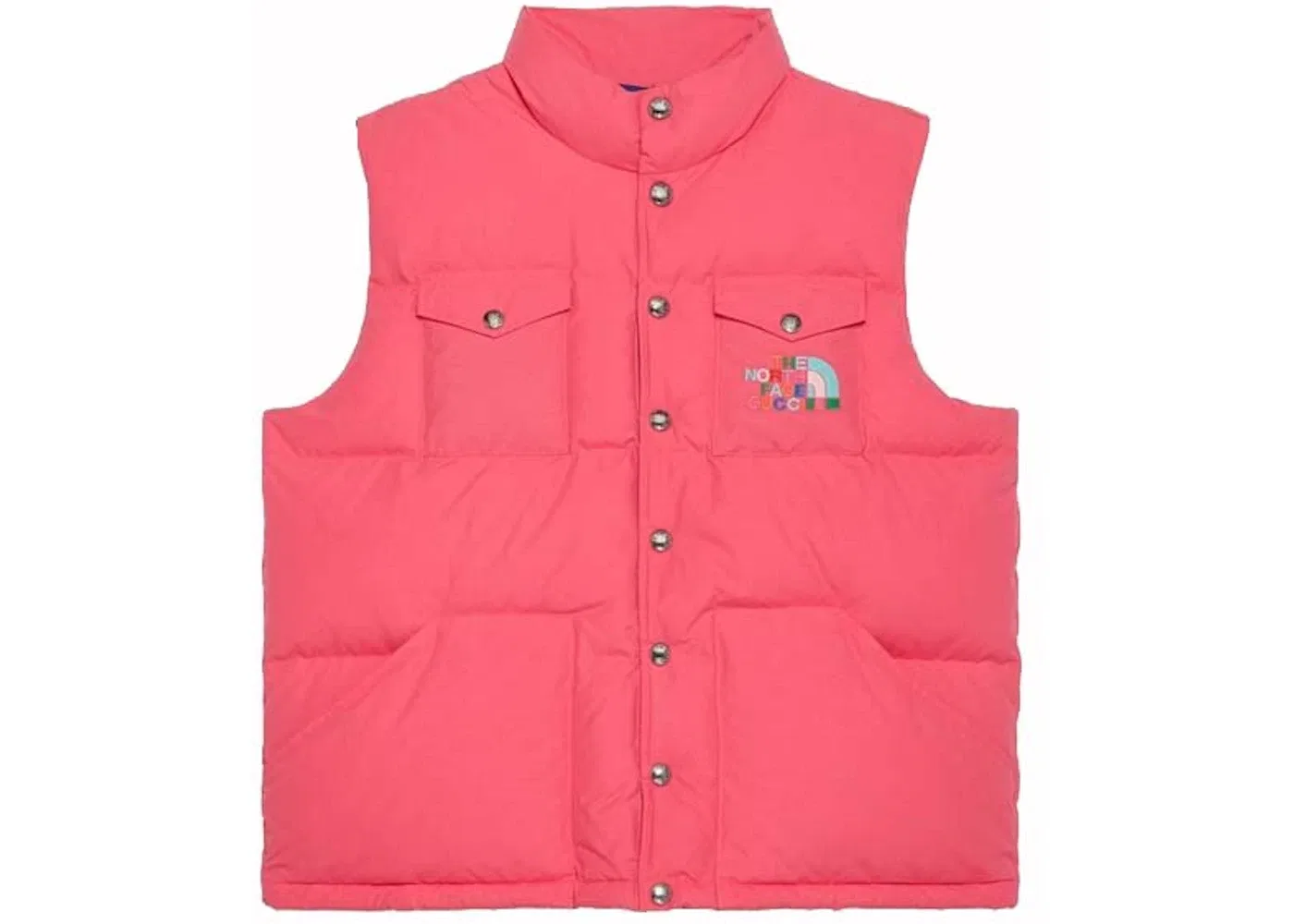Мужской жилет с наполнителем The North Face Down Vest Gucci, Pink