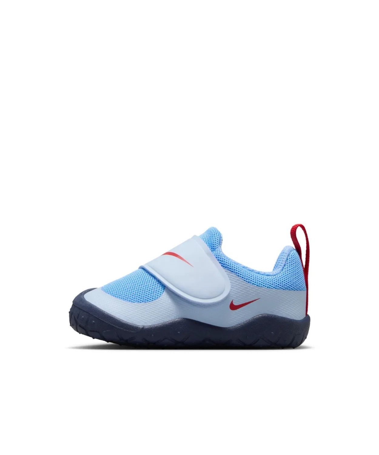 Детские кроссовки с широким носком Nike Swoosh 1 Essential, Hydrogen Blue/Football Blue/Midnight Navy/University Red