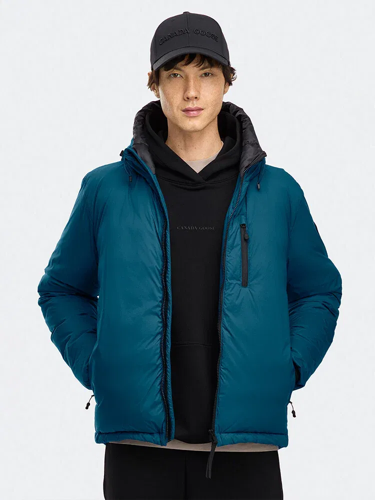 Пуховик с капюшоном Lodge Hoody CANADA GOOSE, Blue