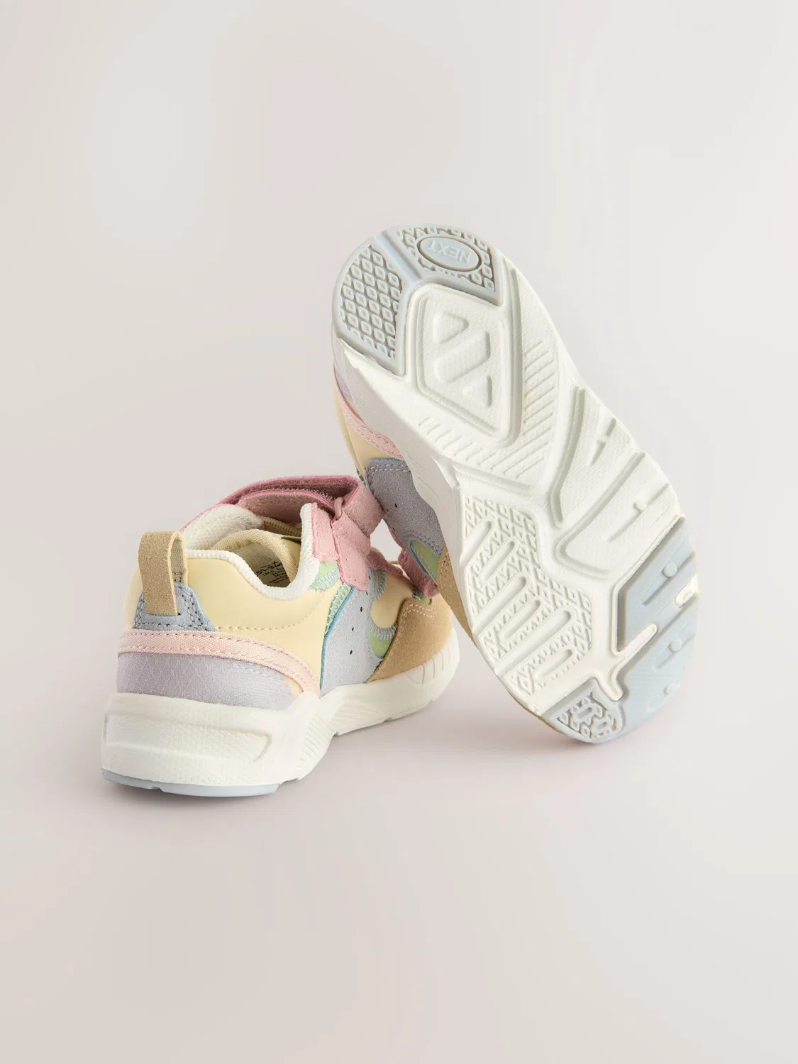 Кроссовки на шнурках с широкой колодкой Multi Pastel Next, мульти пастель — фото 4