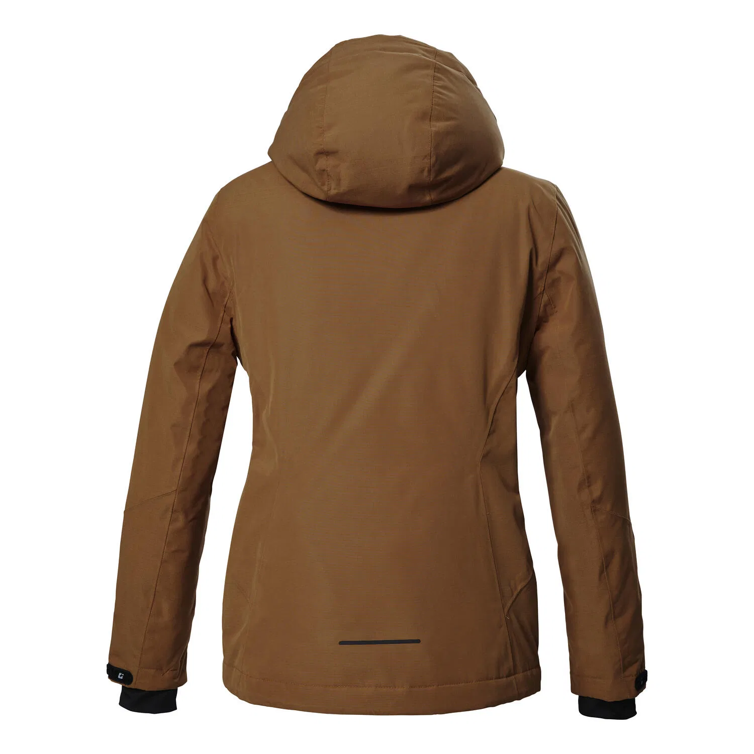 Детская куртка для девочек с капюшоном KOW 356 GRLS JCKT Killtec, Braun Olivbraun — фото 3