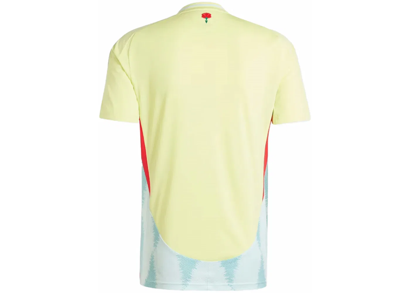 Мужская футбольная футболка с принтом Jersey Adidas, Pulse Yellow/Halo Mint — фото 2