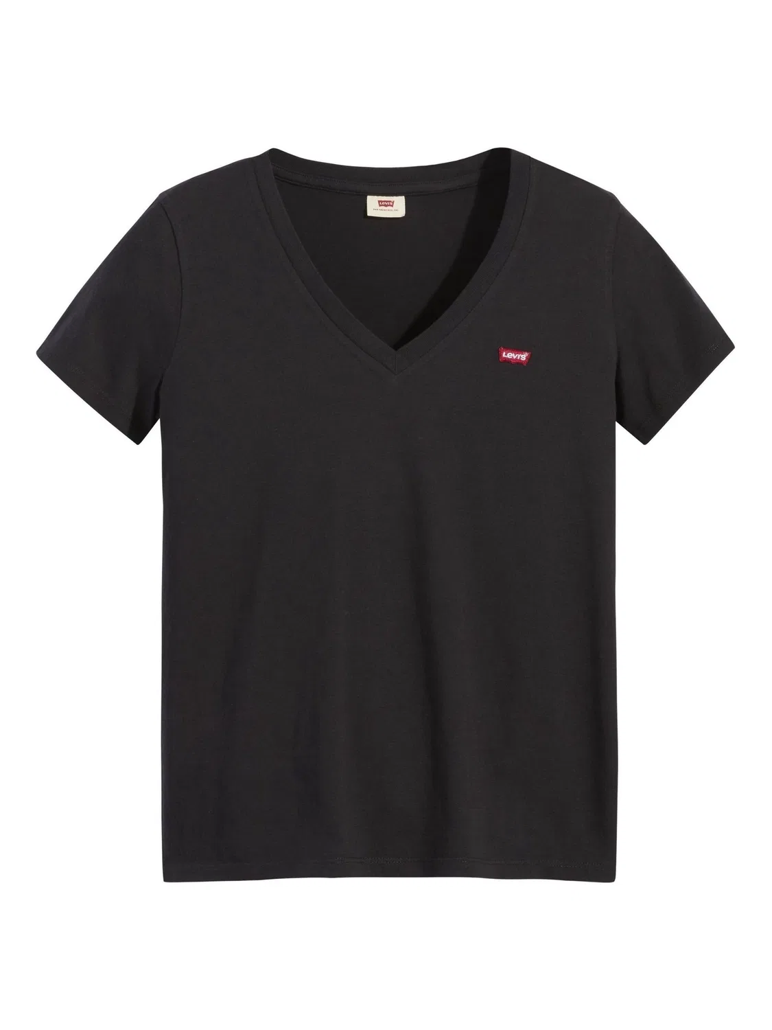Футболка с V-образным вырезом, Perfect Levi's, черный — фото 4