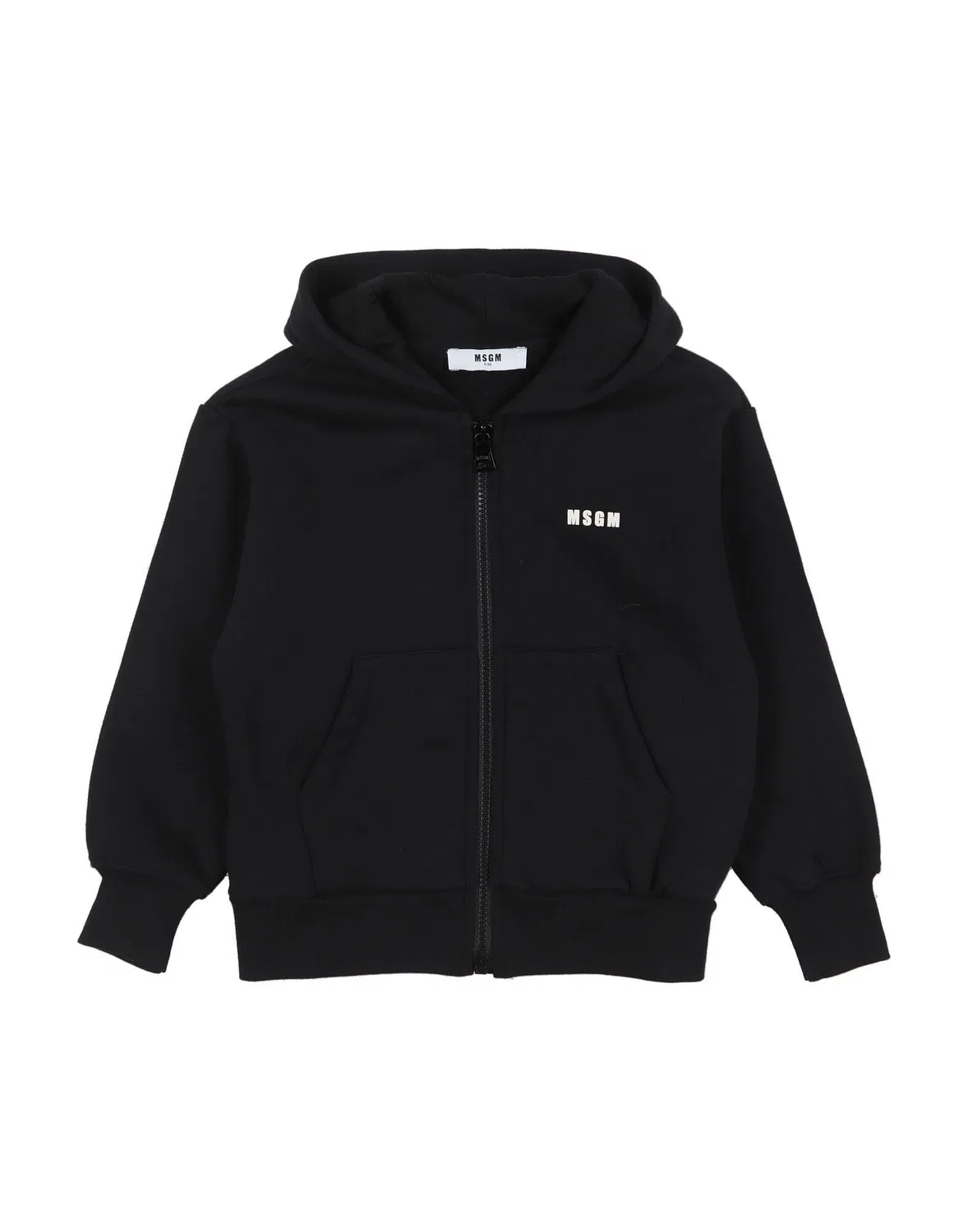 Худи из флиса с принтом Msgm, черный