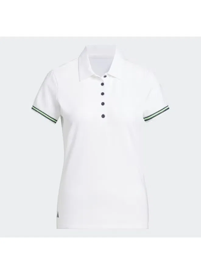 Футболка для гольфа с коротким рукавом Ultimate365 Adidas, белая