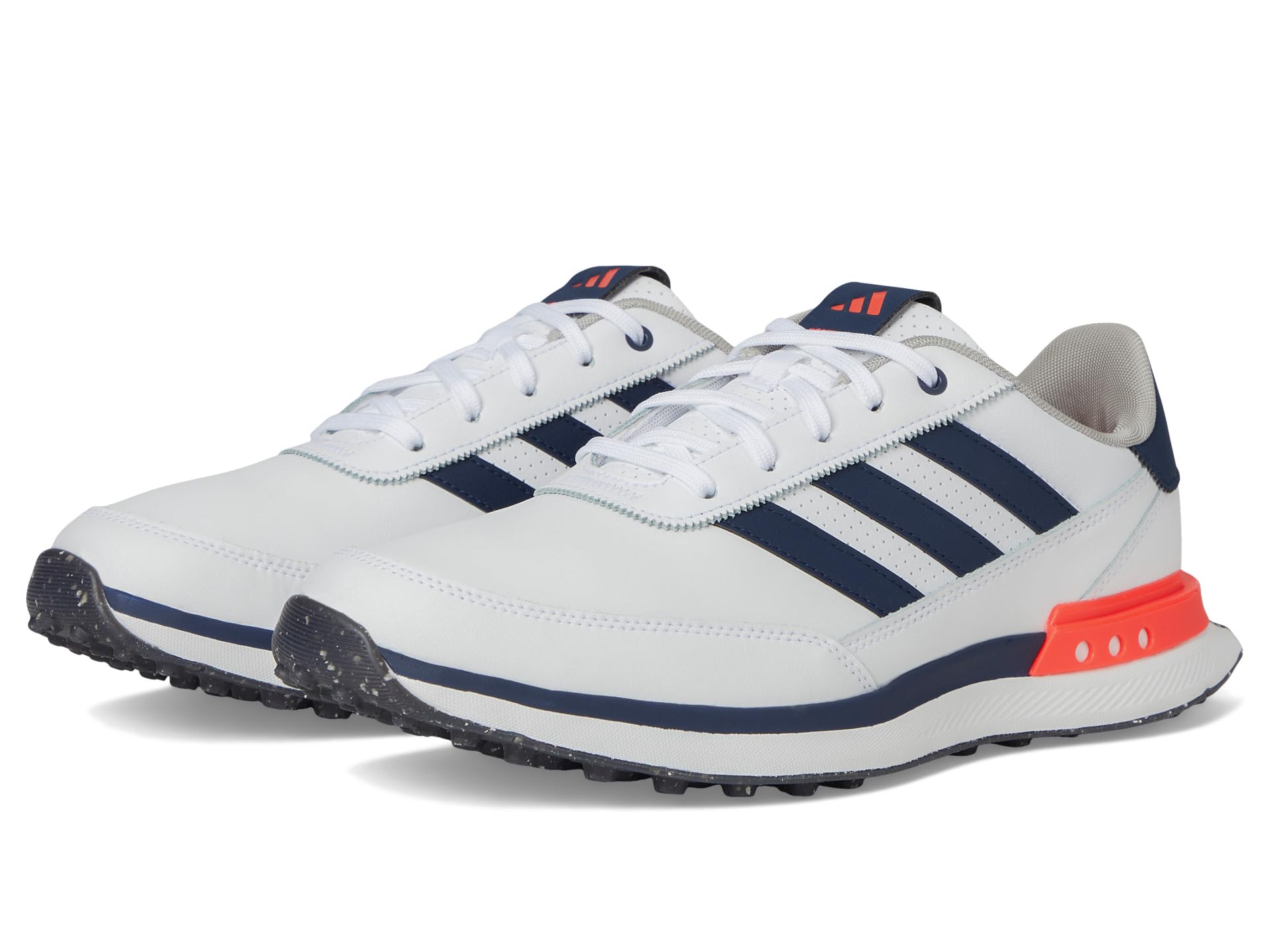 

Кроссовки adidas Golf S2G 24 Leather Spikeless Golf Shoes, цвет Footwear White/Collegiate Navy/Lucid Red