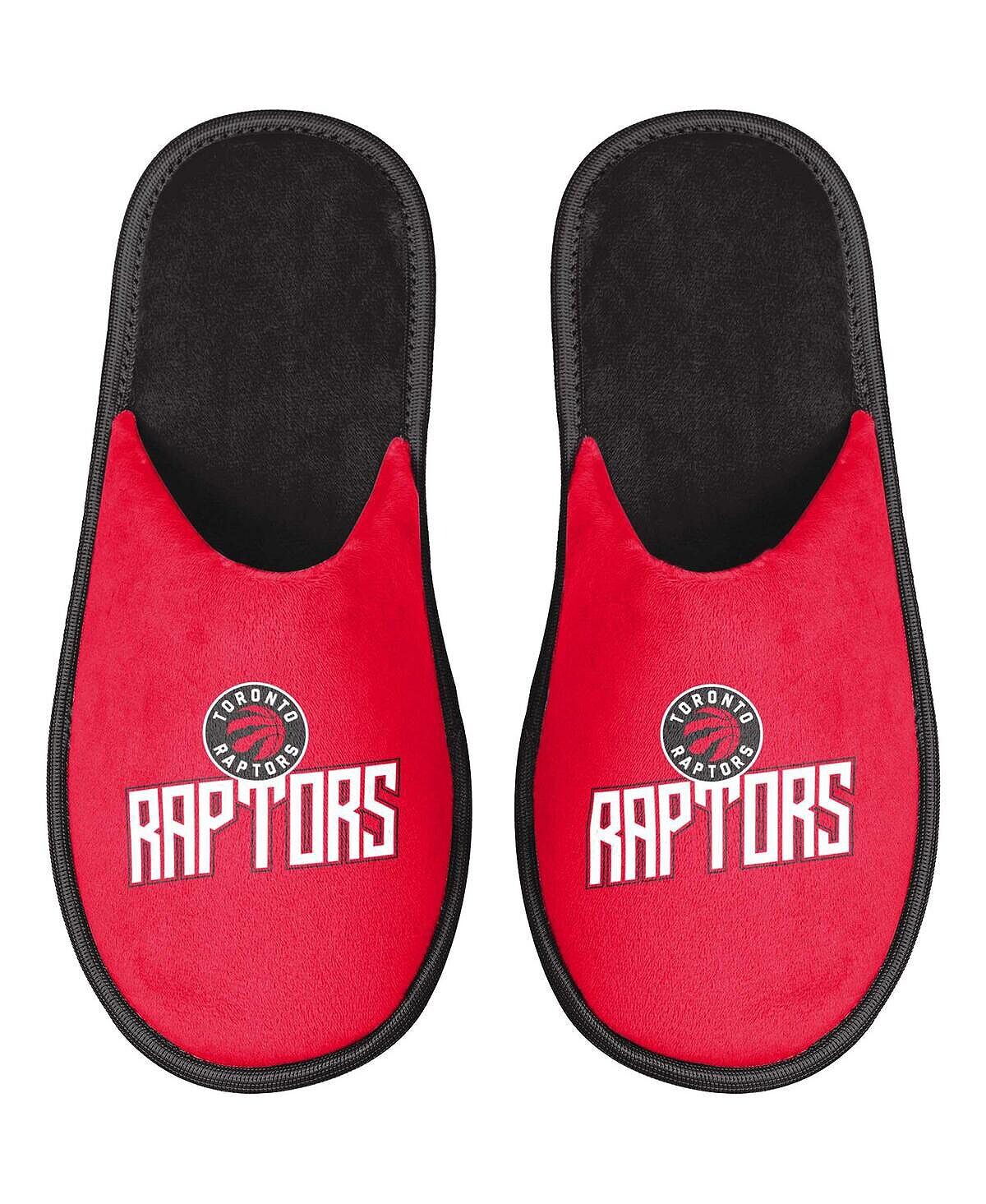 Мужские шлепанцы toronto raptors scuff slide FOCO, красный — фото 2