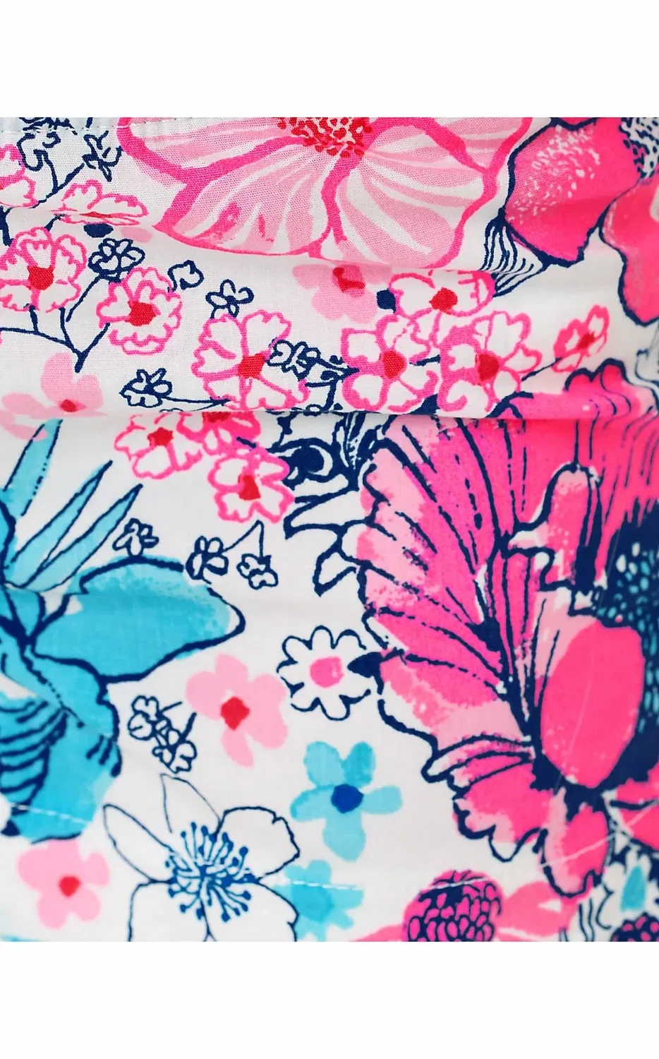Детские шорты для девочек с фестонным краем Mini Leva Lilly Pulitzer, Resort White In All Her Glory — фото 4