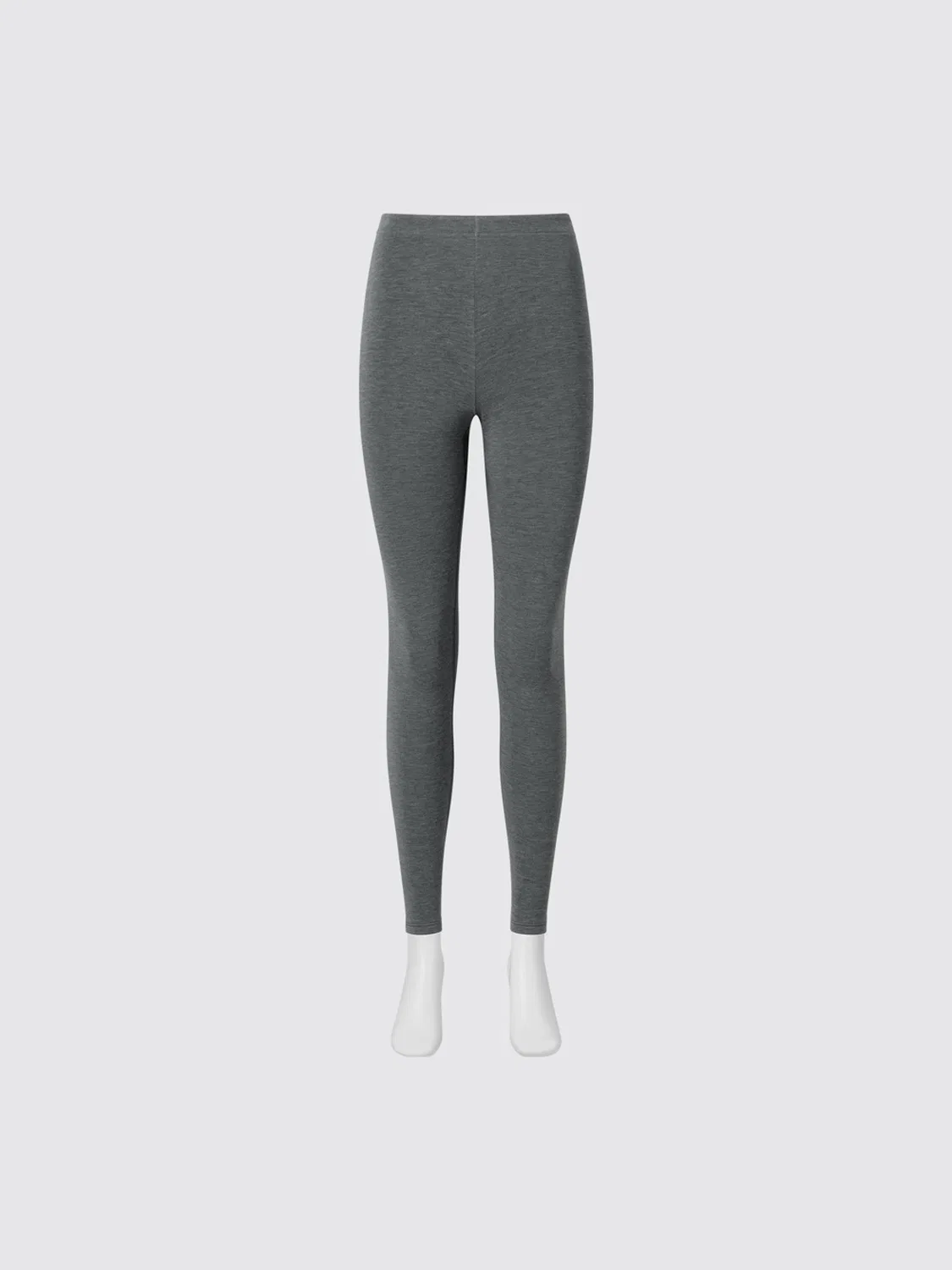 Леггинсы утепленные HEATTECH ULTRA WARM Uniqlo, темно-бежевый — фото 2