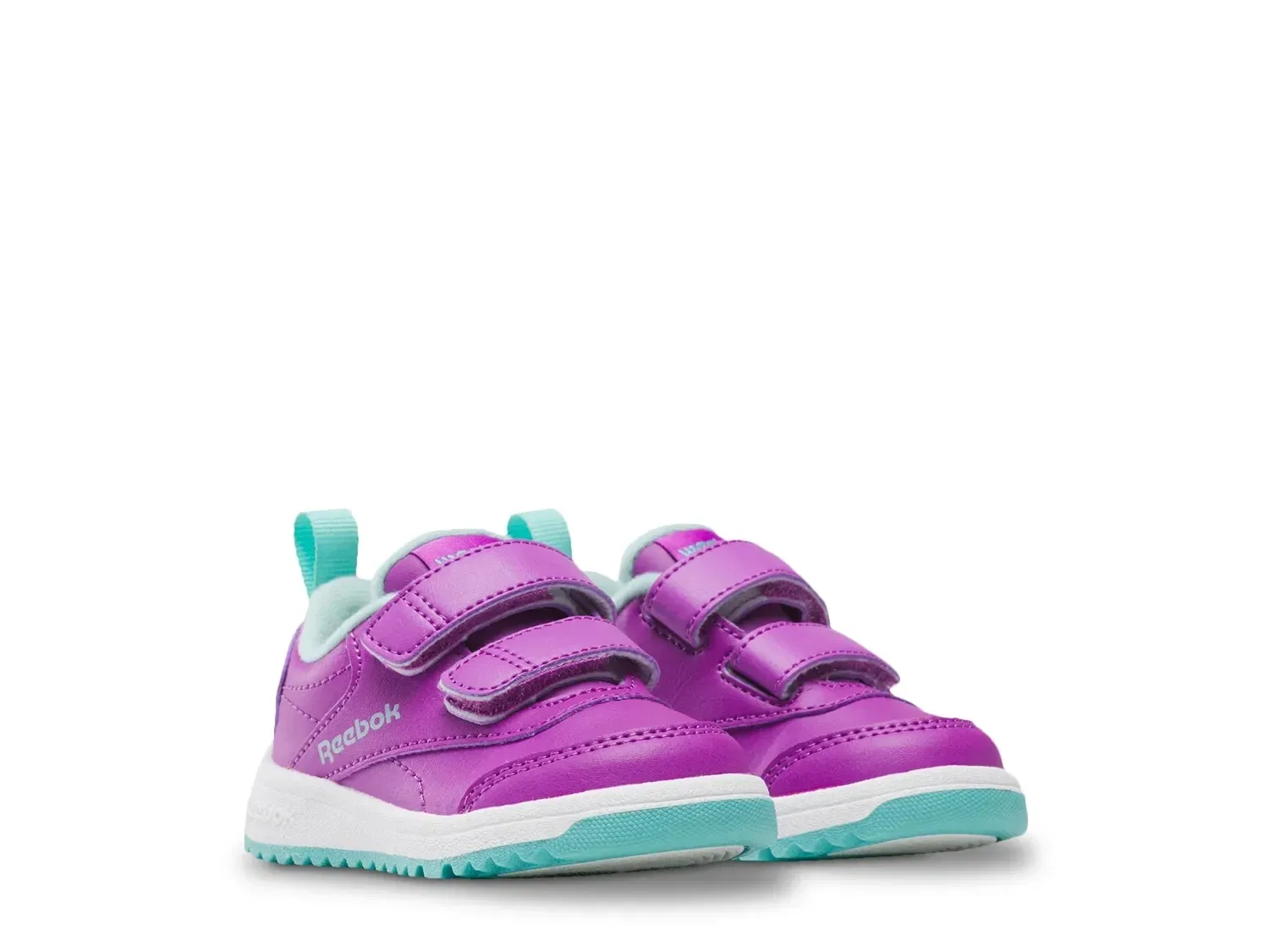Кроссовки детские Weebok Clasp Low 2, Reebok, фиолетовый — фото 2