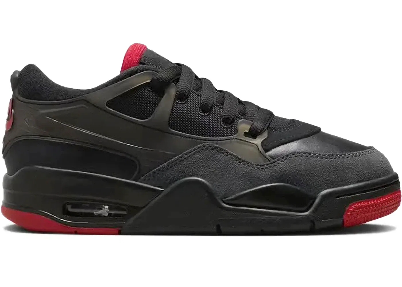 Детские кроссовки Lifestyle с моделью Jordan 4 RM Jordan, Black / Varsity Red / Anthracite